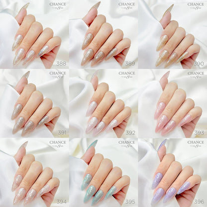 Chance Soak Off Gel 0.5oz - 36 Colors ( #361 - #396 ) Diamond Dust Collection