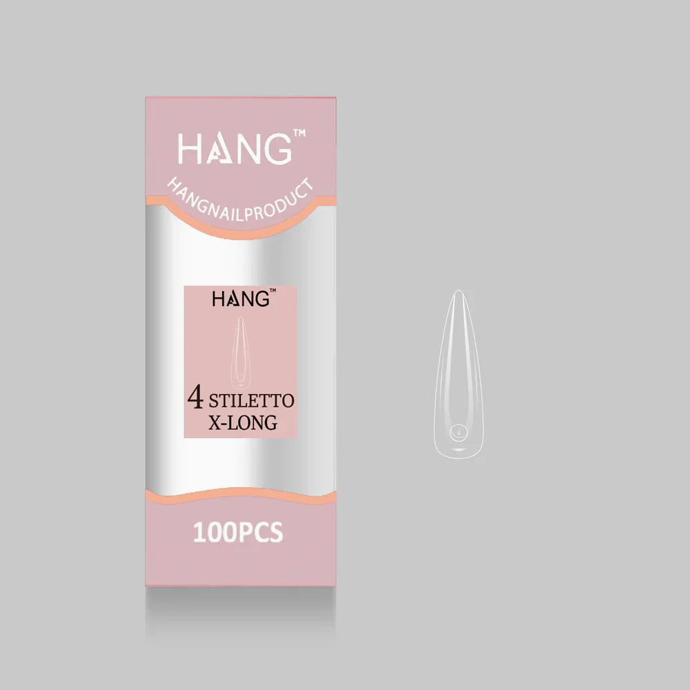 Hang Tip Refill: Stiletto Sculpted X-Long (0 - 11)