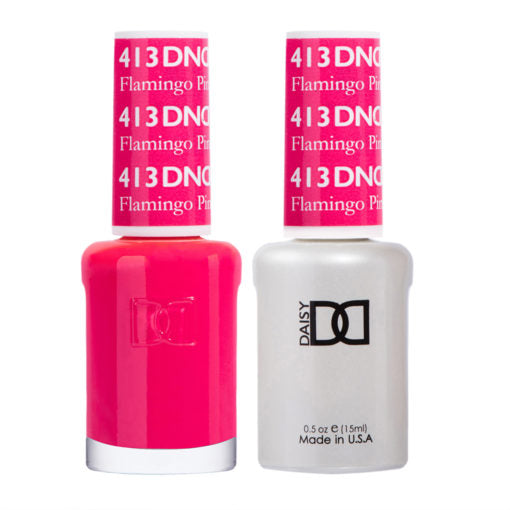 DND Gel & Polish Duo 413 Flamingo Pink