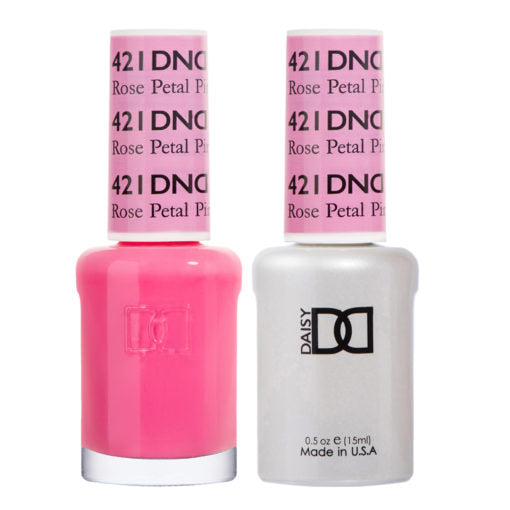 DND Gel & Polish Duo 421 Rose Petal Pink