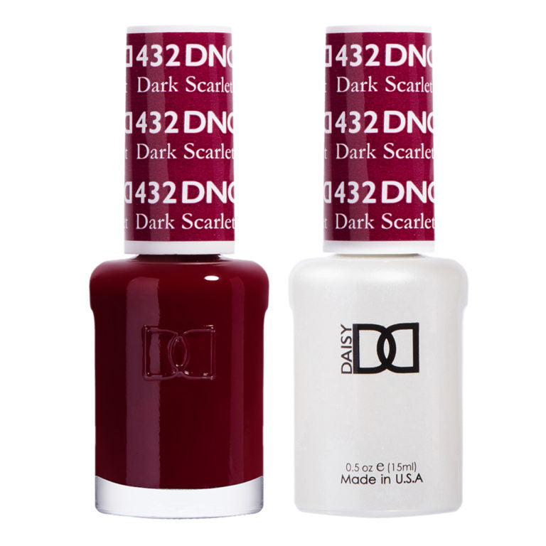 DND Gel & Polish Duo 432 Dark Scarlet