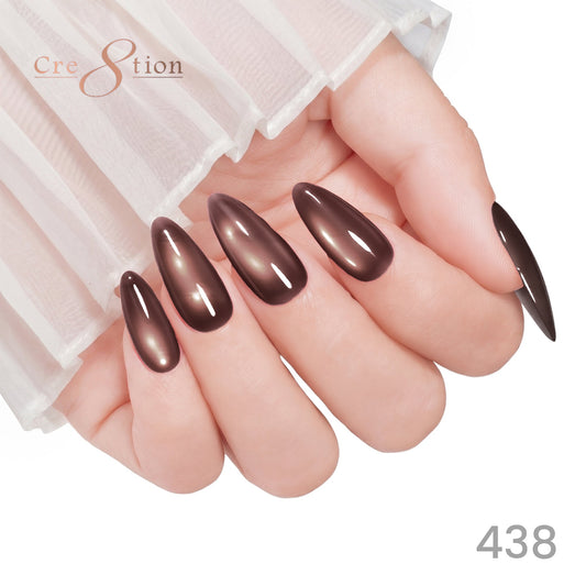 Cre8tion Cat Eye Soak Off Gel 0.5oz 438