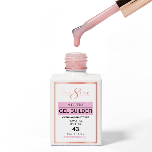 Cre8tion Gel Collection - Overlay/ Brush on Builder 0.5oz 43 Mauve Cashmere Wrap
