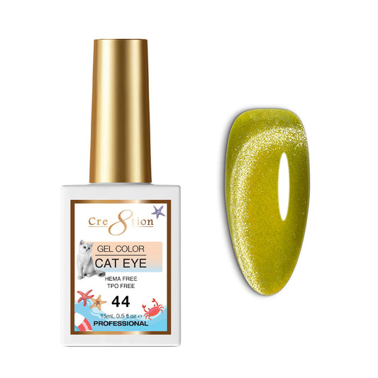 Cre8tion Cat Eye Soak Off Gel 0.5oz 44