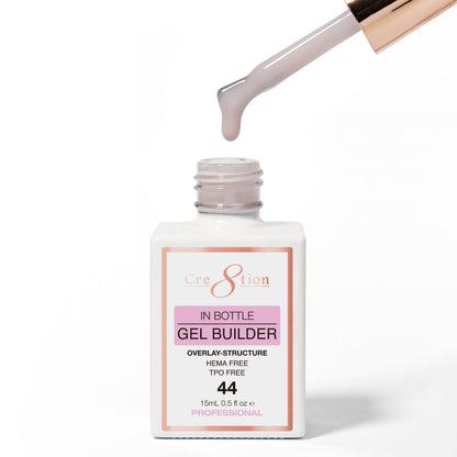 Cre8tion Gel Collection - Overlay/ Brush on Builder 0.5oz 44 Cocoa Rosewood