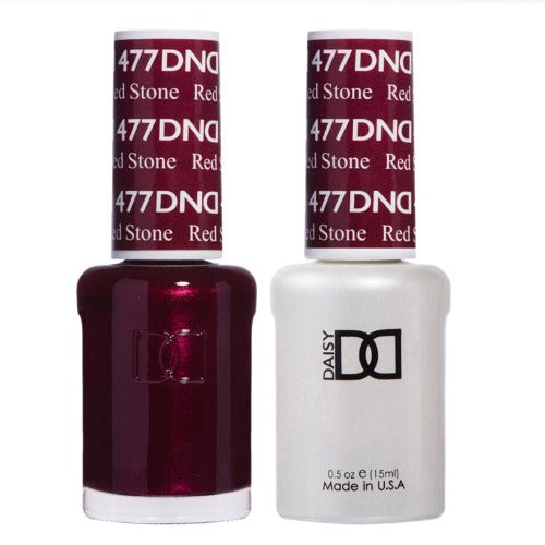 DND Gel & Polish Duo 477 Red Stone