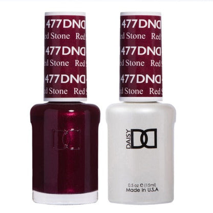 DND Gel & Polish Duo 477 Red Stone