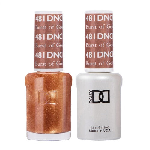 DND Gel & Polish Duo 481 Burst of Gold