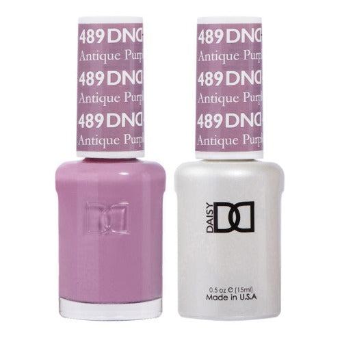 DND Gel & Polish Duo 489 Antique Purple