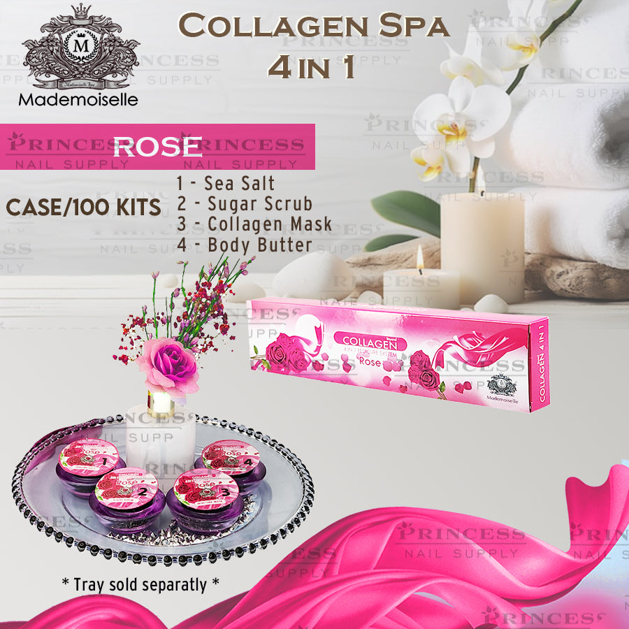 Mademoiselle Collagen Spa 4in1 Rose Case/100 Kits