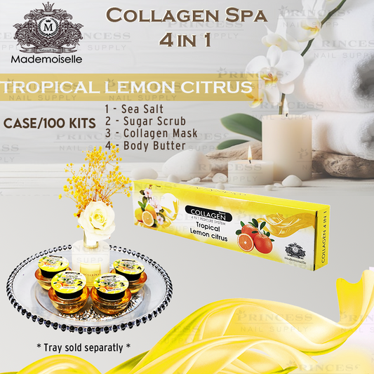 Mademoiselle Collagen Spa 4in1 Lemon/Tropical Citrus Case/100 Kits