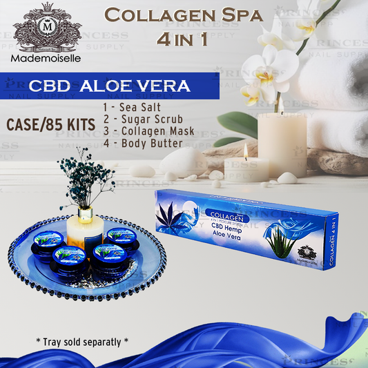 Mademoiselle Collagen Spa 4in1 Aloe Vera Case/85 Kits (Net1.45/kit)