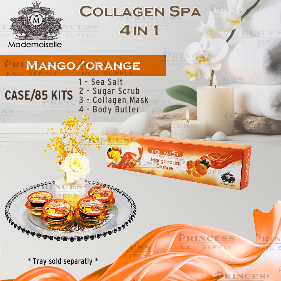Mademoiselle Collagen Spa 4in1 Mango/Orange Case/85 Kits (Net1.45/kit)