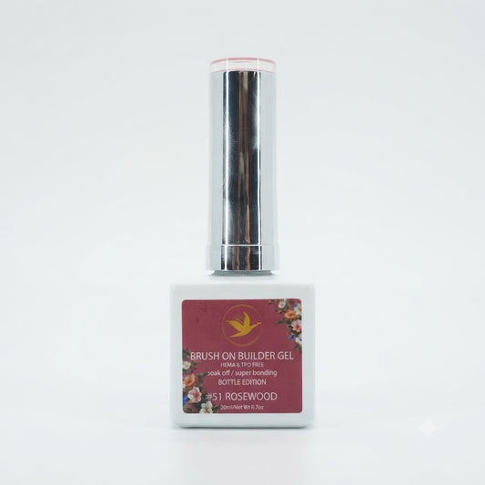 LUX Brush On Builder Gel - #51 Rose Wood