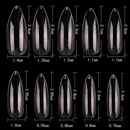Cre8tion Special Shape - 05 Long Almond 500 pcs./box