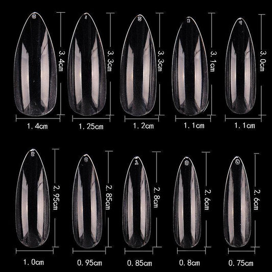Cre8tion Special Shape - 05 Long Almond 500 pcs./box