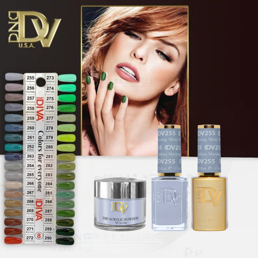 DND Diva Trio by Set + Tip 8 (36 colors #255 - #290)