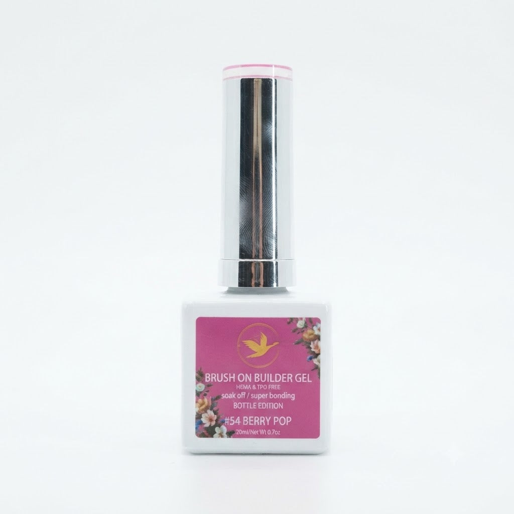 LUX Brush On Builder Gel - #54 Berry Pop
