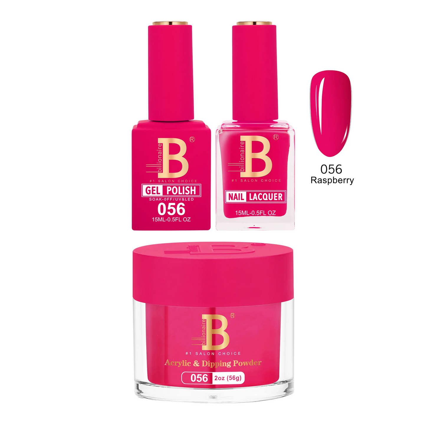 Billionaire Trio Imperial 056 Raspberry