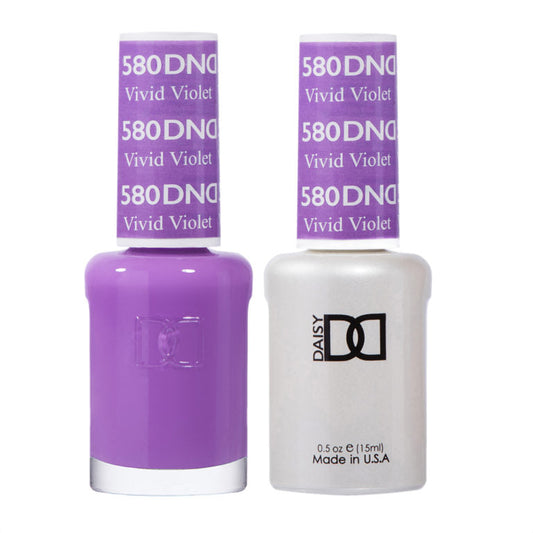 DND Gel & Polish Duo 580 Vivid Violet