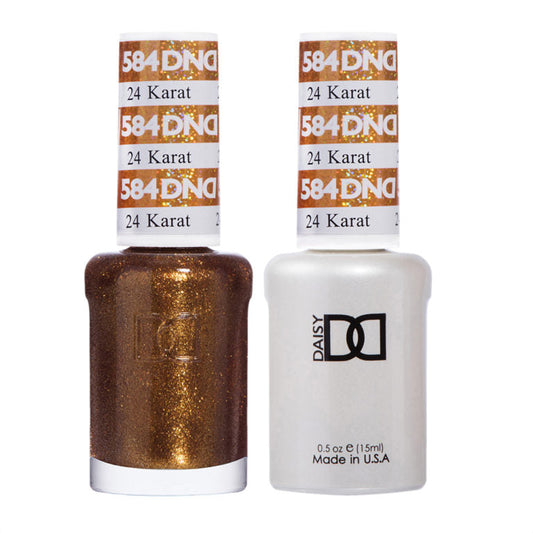 DND Gel & Polish Duo 584 24 Karat