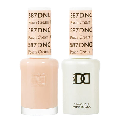 DND Gel & Polish Duo 587 Peach Cream