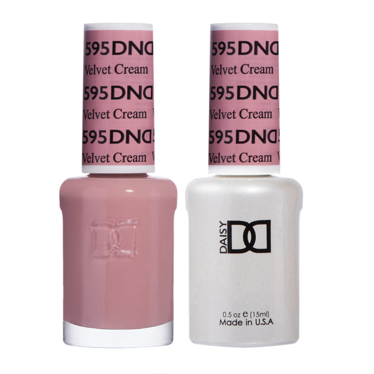DND Gel & Polish Duo 595 Velvet Cream