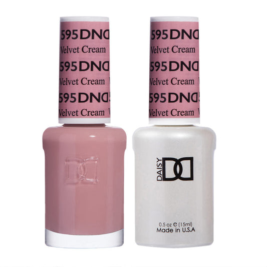 DND Gel & Polish Duo 595 Velvet Cream