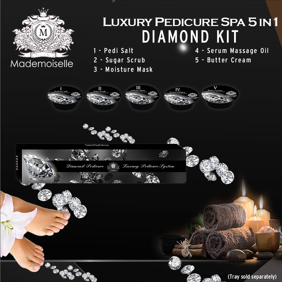 Mademoiselle Diamond Pedicure 5in1 (Kit)