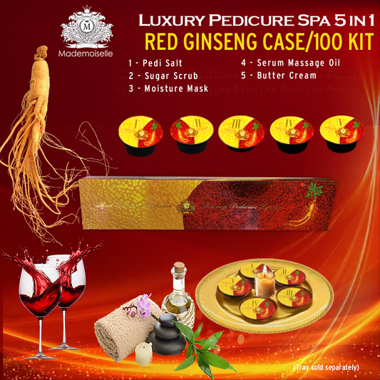 Mademoiselle Red Ginseng Pedicure 5in1 (Case)