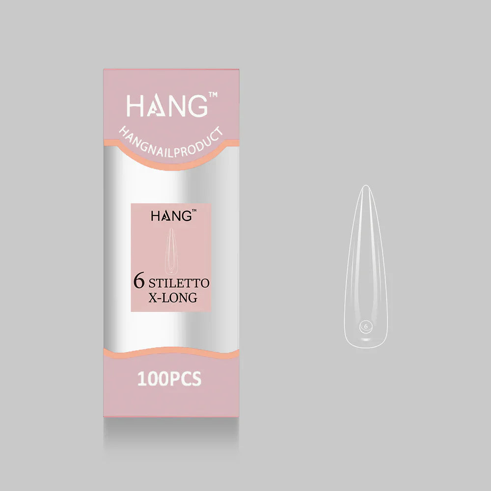 Hang Tip Refill: Stiletto Sculpted X-Long (0 - 11)