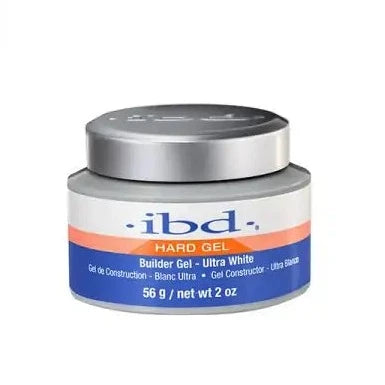 IBD Hard Gel LED/UV Builder Gel - ULTRA WHITE 2oz