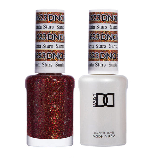 DND Gel & Polish Duo 623 Santa Stars