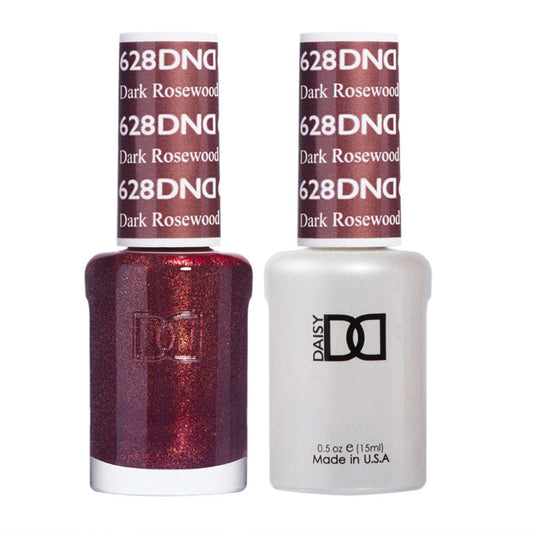 DND Gel & Polish Duo 628 Dark Rosewood