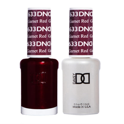 DND Gel & Polish Duo 633 Garnet Red