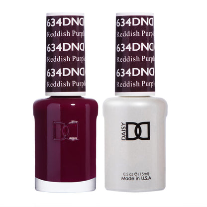 DND Gel & Polish Duo 634 Reddish Purple