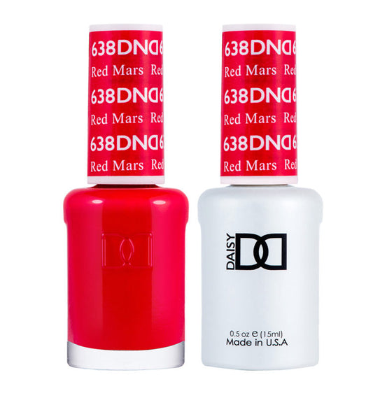 DND Gel & Polish Duo 638 Red Mars
