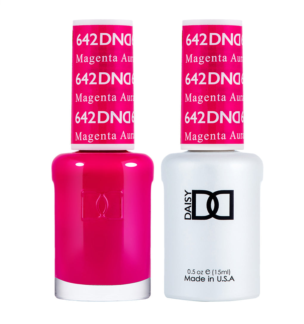 DND Gel & Polish Duo 642 Magenta Aura