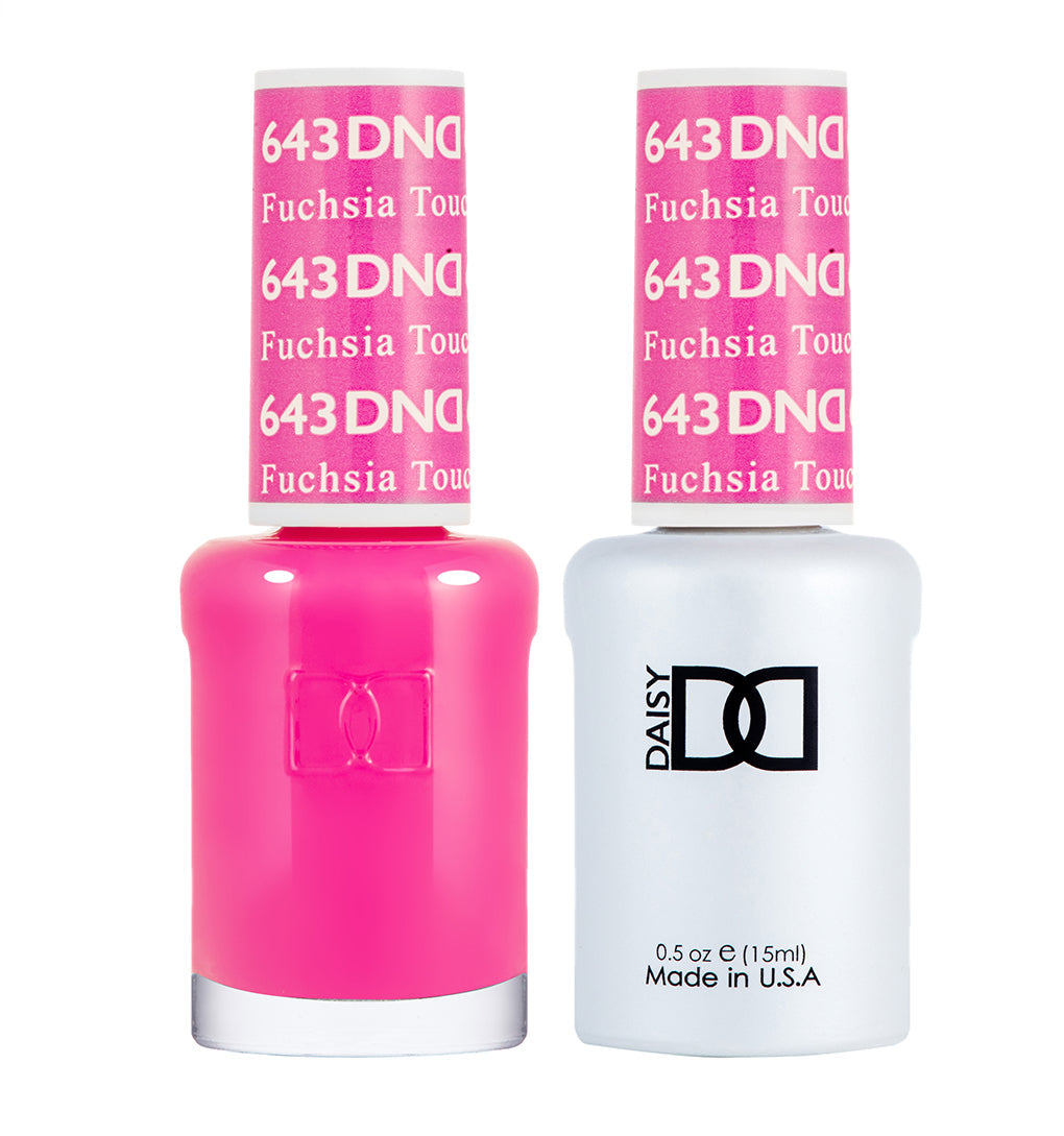 DND Gel & Polish Duo 643 Fuchsia Touch