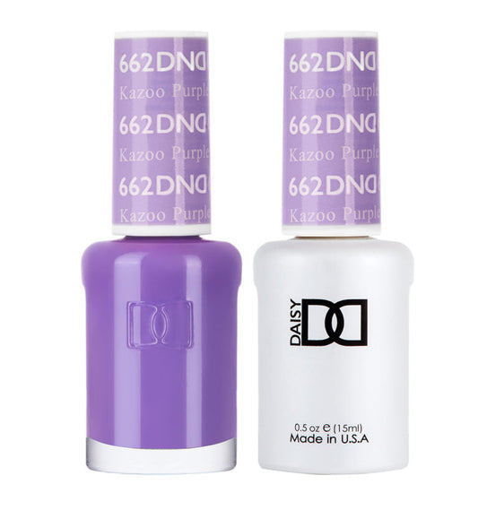 DND Gel & Polish Duo 662 Kazoo Purple