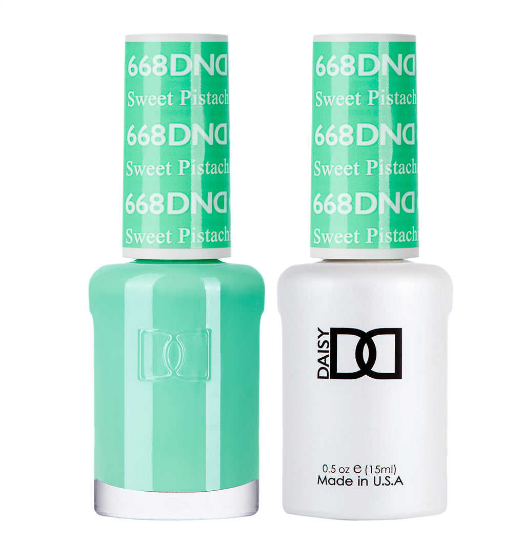 DND Gel & Polish Duo 668 Sweet Pistachia