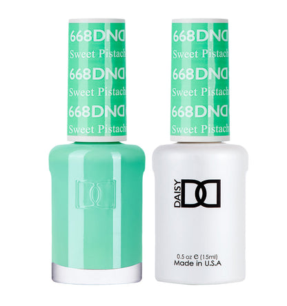 DND Gel & Polish Duo 668 Sweet Pistachia