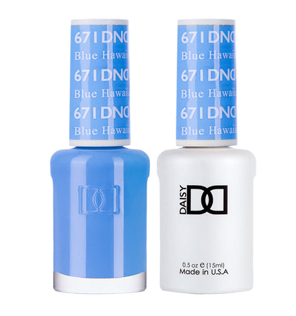 DND Gel & Polish Duo 671 Blue Hawaii