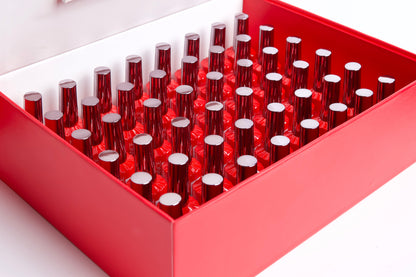 Chance Red London Collection - 48 TPO & HEMA FREE Gel Colors w/ 2 Color displays  (free 12 base, 12 top gel)