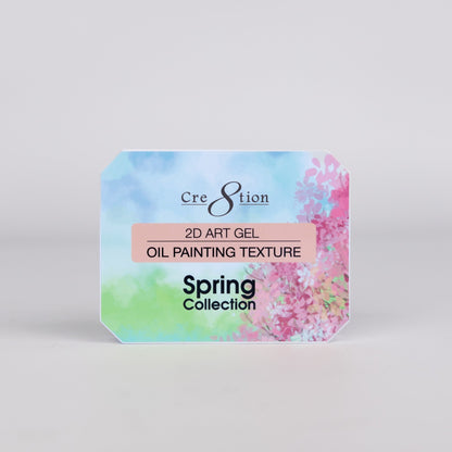 Creation Nail 2D Canvas Painting Gel Palette - Spring Collection
