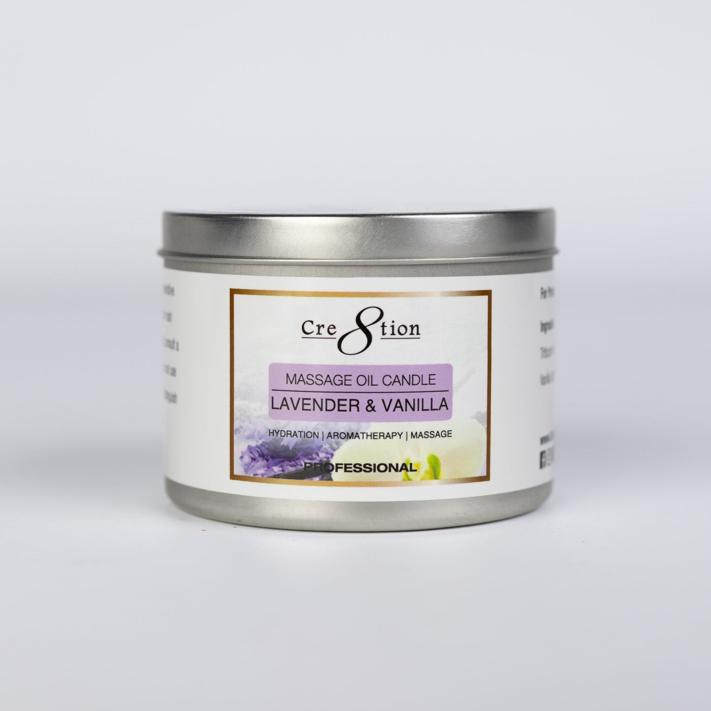 Creation Massage Oil Candles 6oz