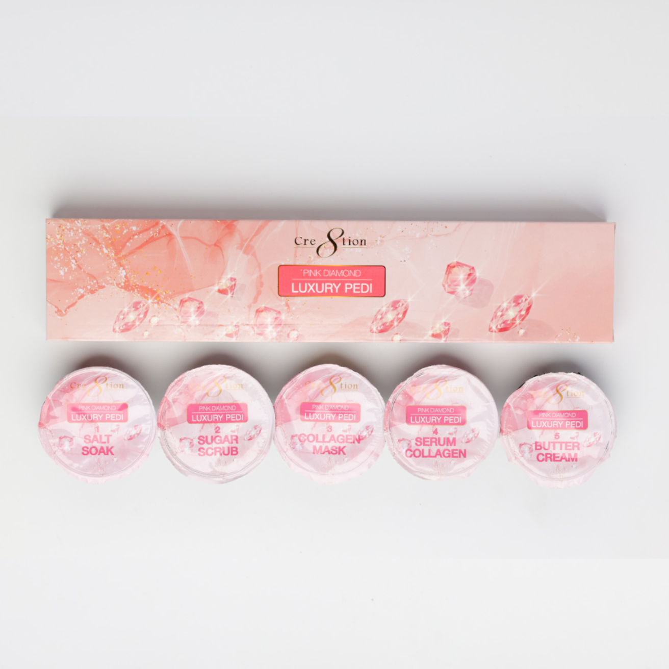 Cre8tion Luxury Pink Diamond Pedicure Spa