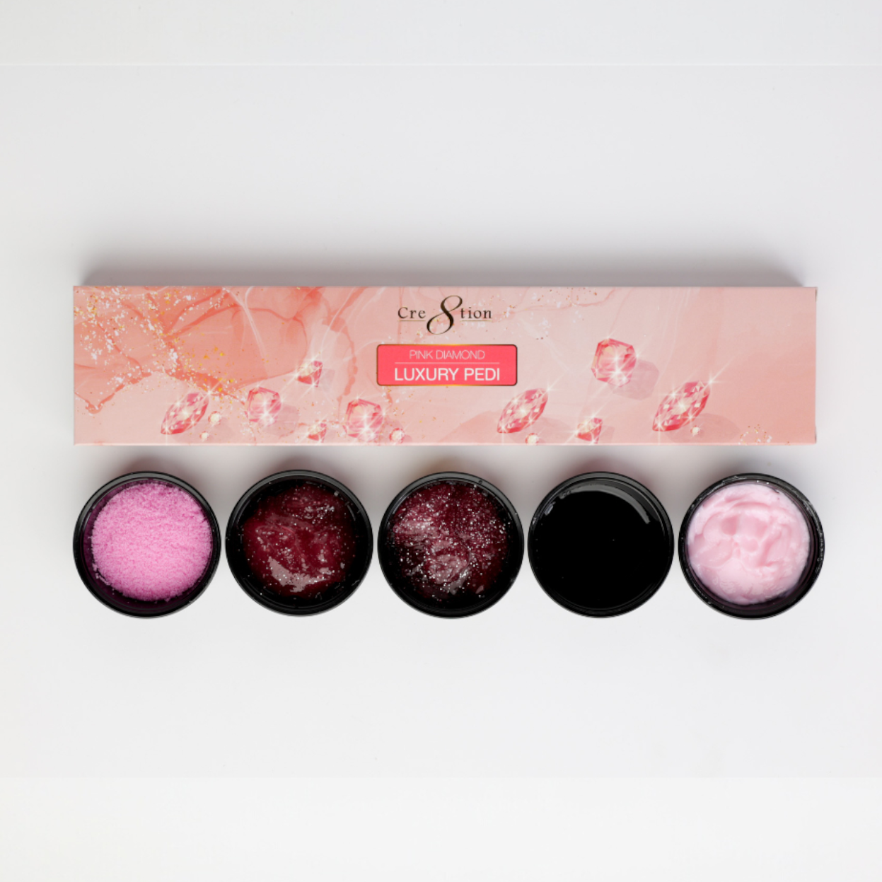 Cre8tion Luxury Pink Diamond Pedicure Spa