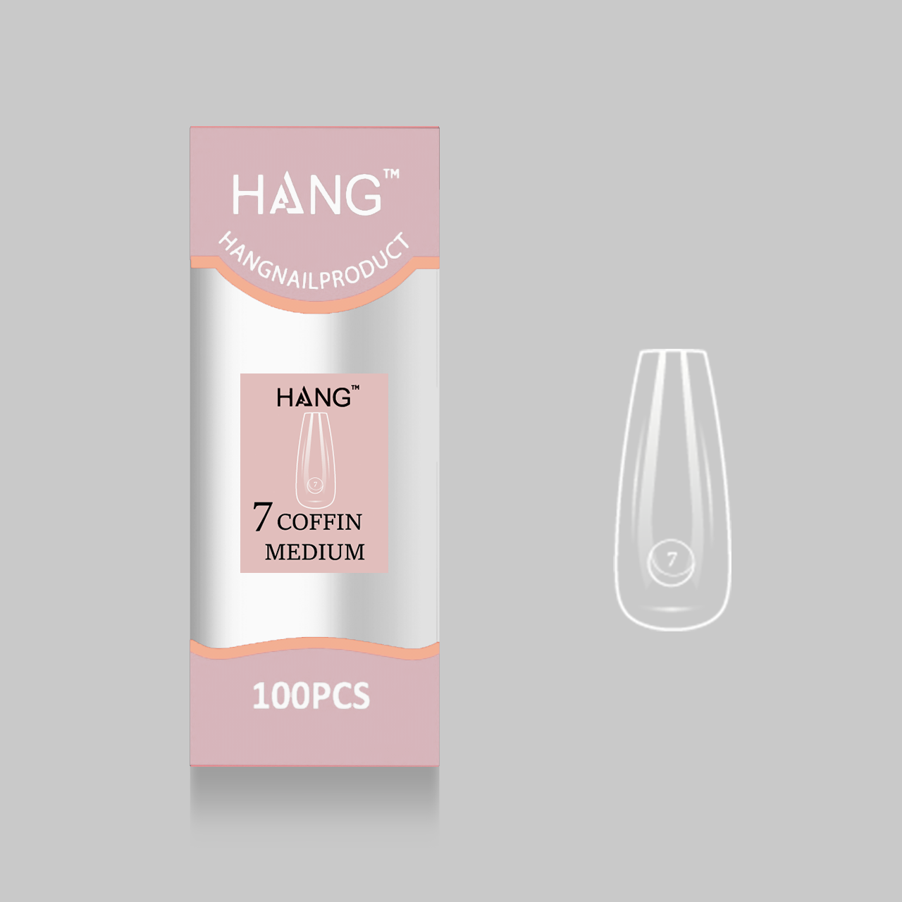 Hang Premium Tip Refill: Coffin Medium ( 0 - 11 )