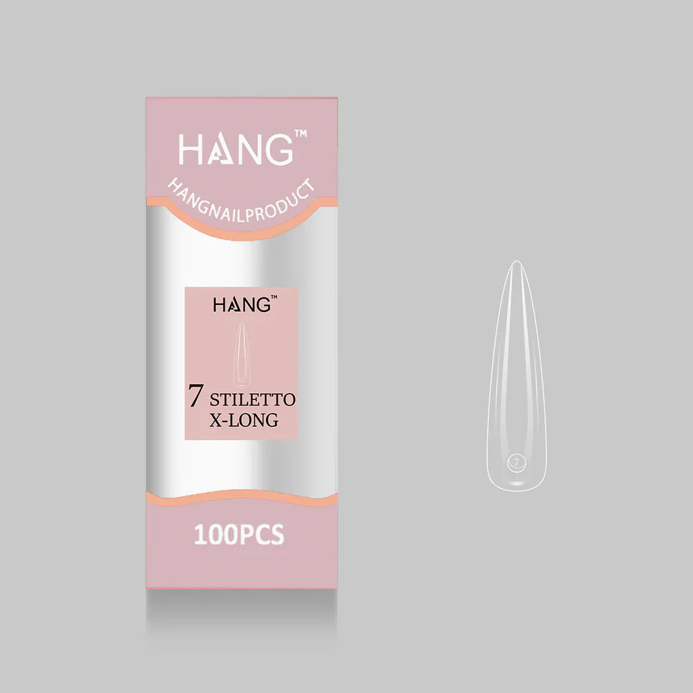 Hang Tip Refill: Stiletto Sculpted X-Long (0 - 11)